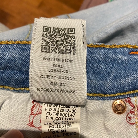 True religion curvy skinny jeans - Picture 4 of 8